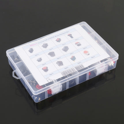 50pcs Universal Power Switch Button Assortment Kit