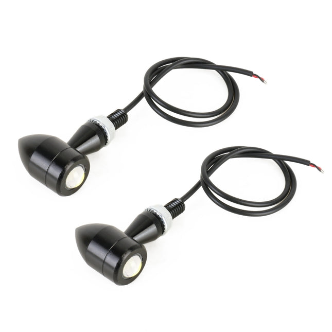 1 Pair Motorcycle Mini Turn Signal, Mini Turn Signal