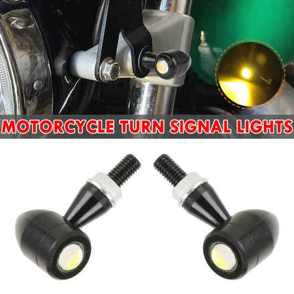 1 Pair Motorcycle Mini Turn Signal, Mini Turn Signal