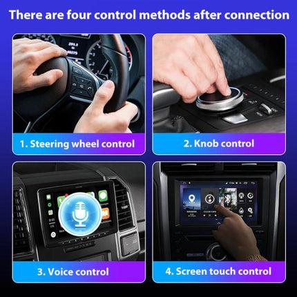 Car Intelligent AI Box Original Car Wired to Wireless Android Auto, Android Auto