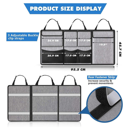 Car Hanging Back Seat Trunk Storage Bag Trunk Oxford Cloth Hanging Bag