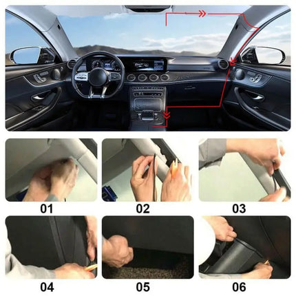 Q3 3 inch Car 1080P HD Single Recording Driving Recorder, Supports Automatic Loop Recording, Q3 Single Recording Driving Recorder