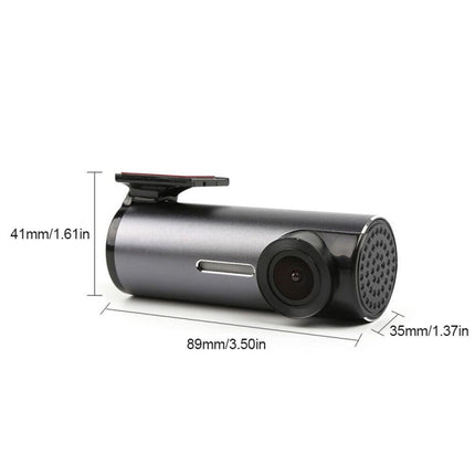 Car 1080P HD WiFi Driving Recorder, Supports Mobile APP Link & Automatic Loop Recording, Car WiFi Driving Recorder