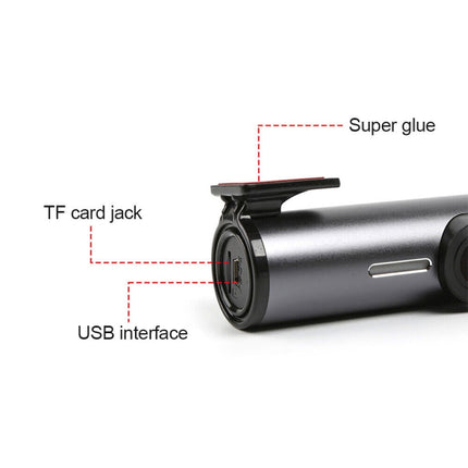 Car 1080P HD WiFi Driving Recorder, Supports Mobile APP Link & Automatic Loop Recording, Car WiFi Driving Recorder
