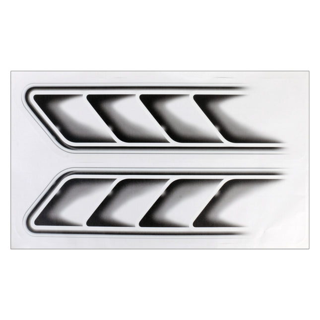 Car PVC Self-adhesive Fake Vent Decorative Stickers, Fake Vent 3