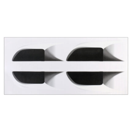 Car PVC Self-adhesive Fake Vent Decorative Stickers, Fake Vent 4