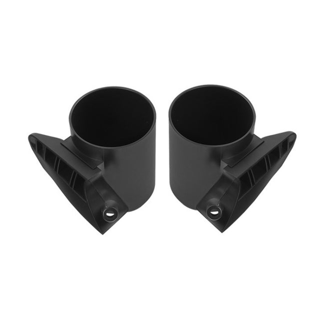 For Tesla Model Y / 3 2pcs / Set Car Door Main & Passenger Driver Water Cup Storage Holder, 2pcs / Set