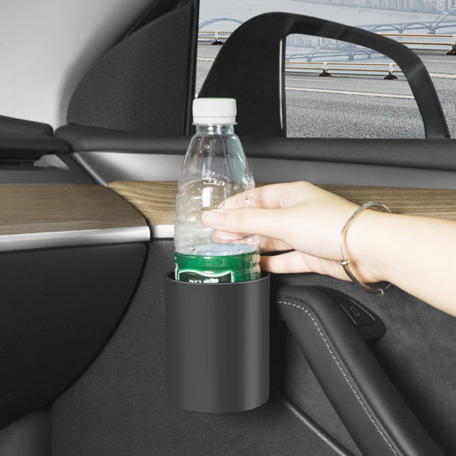 For Tesla Model Y / 3 4pcs / Set Car Door Water Cup Storage Holder, 4pcs / Set