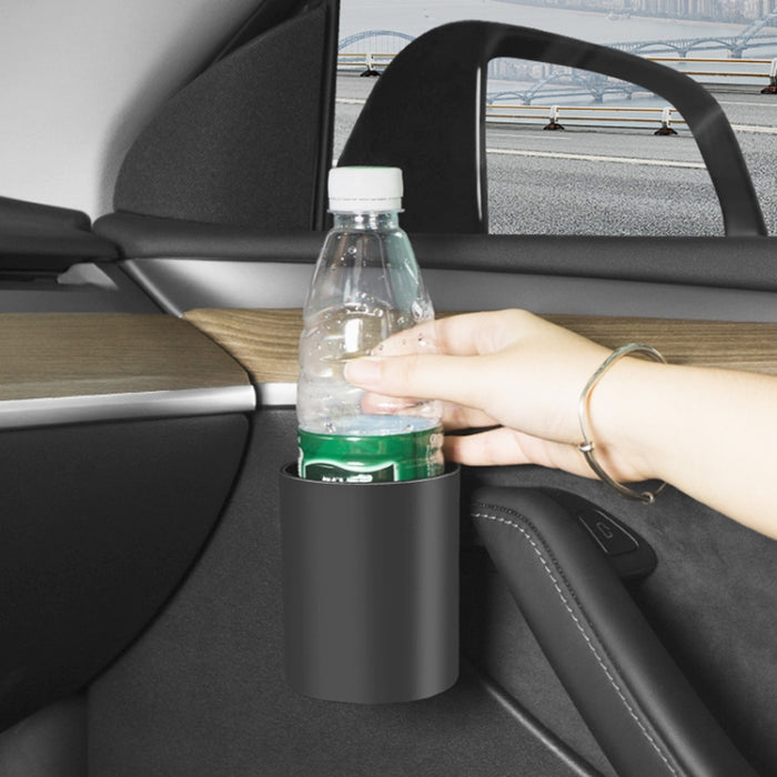 For Tesla Model Y / 3 4pcs / Set Car Door Water Cup Storage Holder, 4pcs / Set