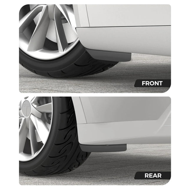 For Tesla Model 3 4 ppcs / Set Car Fenders Mud Flap Modification Accessories, Car Fenders