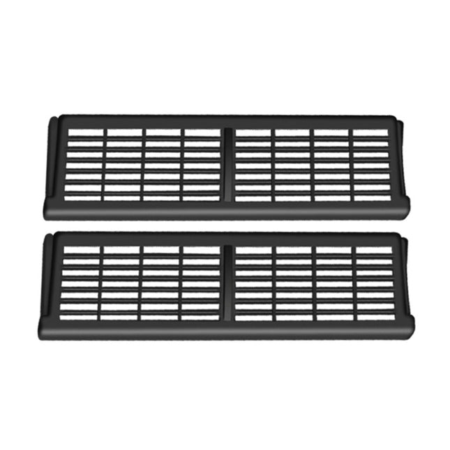 For Tesla Model Y 2pcs / Set Buckle Style Air Outlet Protective Cover Under Car Seat, Air Outlet Protective Cover