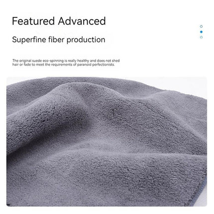 For Tesla General Car Microfiber Towel Cleaning Rag, Style: No LOGO, Size: 30 x 30cm, No LOGO
