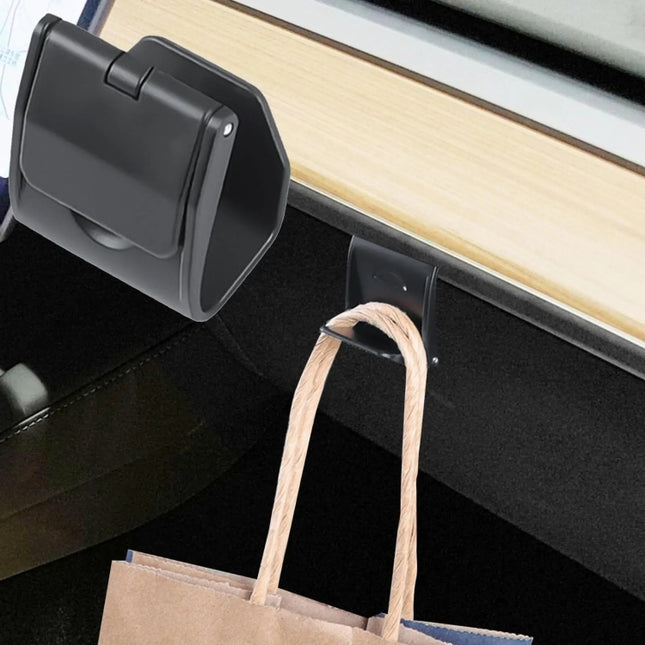 For Tesla Model Y 2022-2023 Car Co-pilot Glove Box Hidden Hook, Co-pilot Glove Box Hook