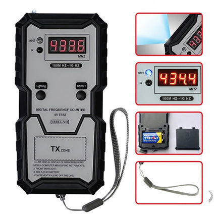 CNBJ-501 100M-1GHz Infrared Frequency Tester, CNBJ-501