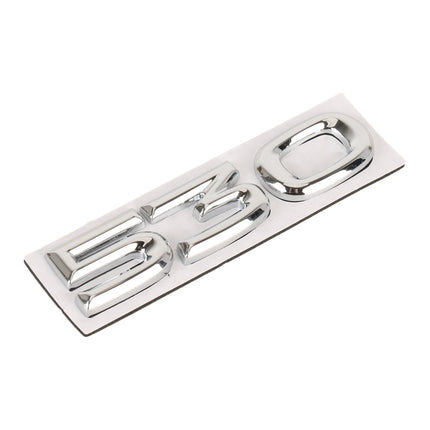 Car Number 530 Metal Personalized Decorative Stickers, Size: 8 x 2.5 x 0.5cm, Number 530