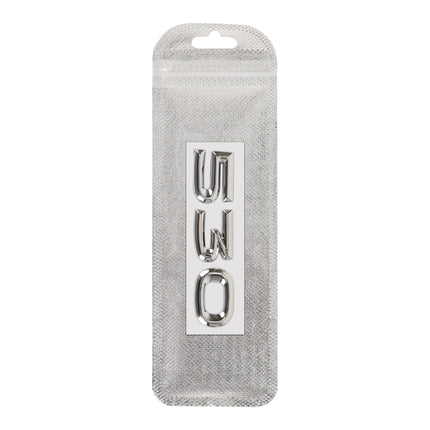 Car Number 530 Metal Personalized Decorative Stickers, Size: 8 x 2.5 x 0.5cm, Number 530