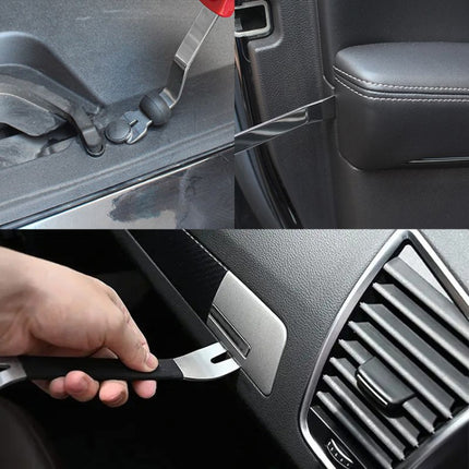 4-5 inch Short Car Door Panel Removal Rubber Buckle Screwdriver, 4-5 inch Short