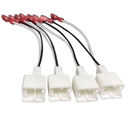 2pcs Car Audio Speaker Connector Cable Door Speaker Wire Harness Adapter for Nissan / Infiniti, For Nissan / Infiniti