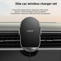Xiaomi 50W Wireless Car Charger Holder