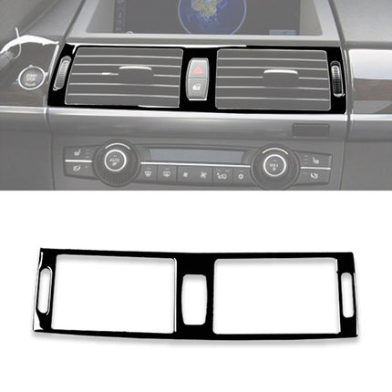 Car Middle Air Outlet Decorative Sticker for BMW X5 E70 2008-2013 / X6 E71 2009-2014, Left and Right Drive Universal