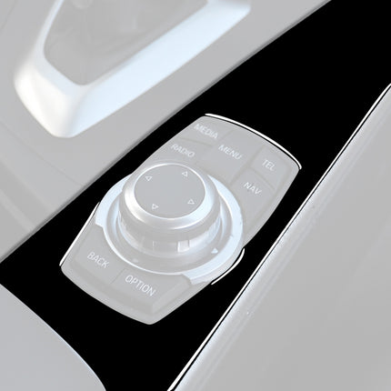 Car Left Drive Multimedia Panel Decorative Sticker for BMW Series 3 F30 2013-2018 / Series 3GT F34 2014-2018 / Series 4 F33 F34 F36 2014-2018