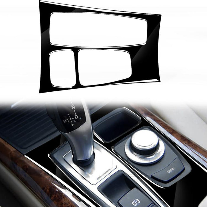 Car Right Drive Gear Panel Decorative Sticker for BMW X5 E70 2008-2013 / X6 E71 2009-2014, For X5 E70 / X6 E71 Low Ver, Right Drive