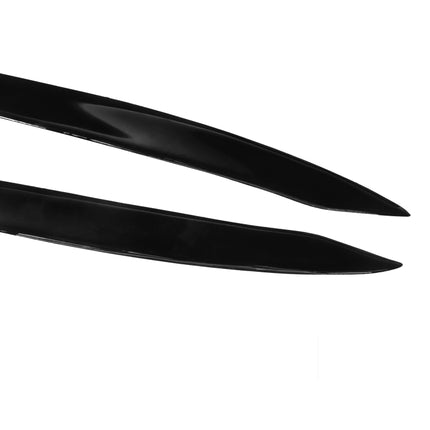 Pair Car Lamp Eyebrow Soft Decorative Sticker for Volkswagen Golf 7 / 7.5 2013-2018, For Volkswagen Golf 7 / 7.5 2013-2018