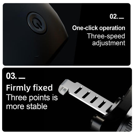 FC19 4 in 1 Multi-functional Car Air Outlet Magnetic Phone Holder Cooling Fan