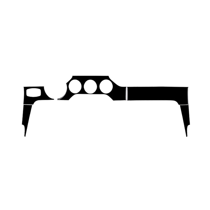 For Ford Mustang 2015-2020 Car Dashboard Panel Set Decorative Sticker, Left Drive, Dashboard Panel Set, Left Drive