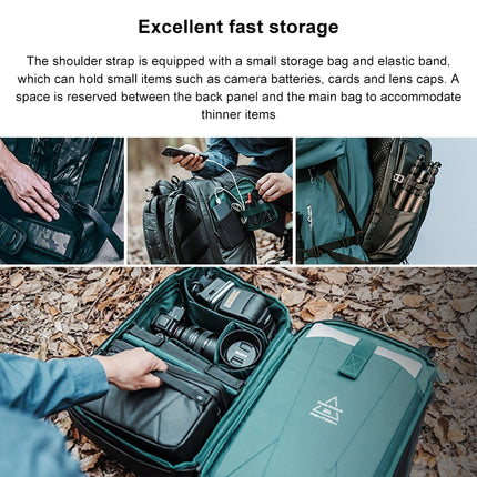 PGYTECH P-CB-020 2 in 1 Waterproof  Shockproof Outdoor Dual Shoulders Backpack + Single Shoulder Bag, P-CB-020