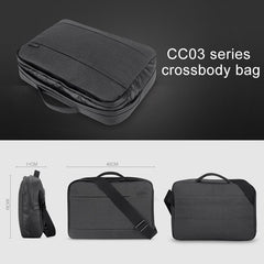 POFOKO CC03 Series 15.4 inch Multi-functional Business Portable Computer Bag, Capacity: 13L