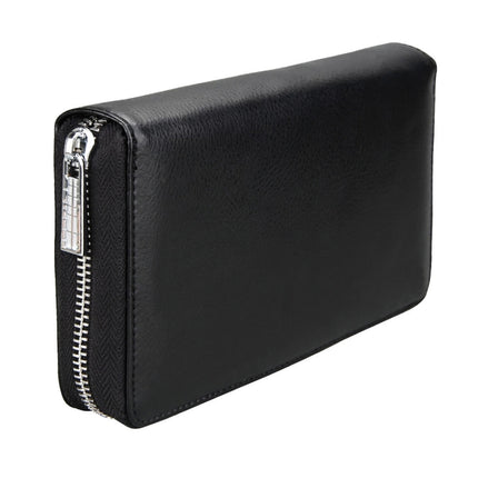 Antimagnetic RFID Large Capacity Long Style Genuine Leather Passport Package / Multifunctional and Many Card Slots Card Package