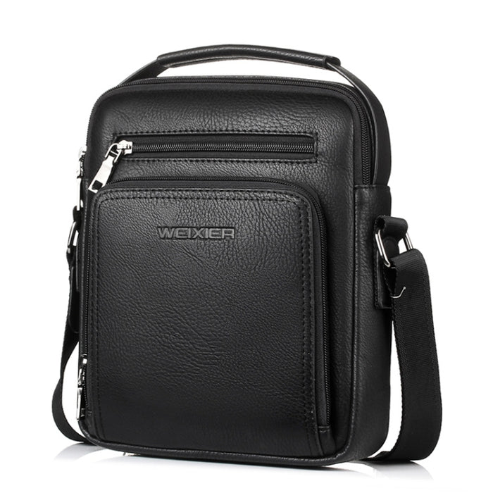 WEIXIER 18062 Multifunctional Men Business Handbag Crossbody Bag Single Shoulder Bag, WEIXIER 18062