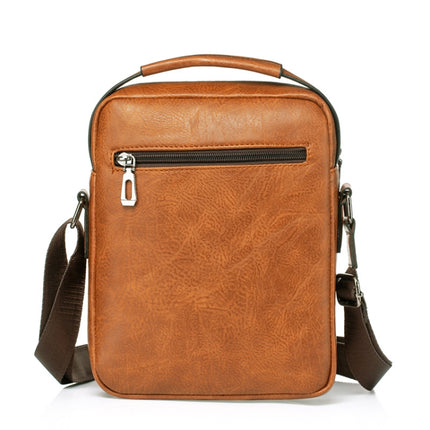 WEIXIER 8683 Large Capacity Retro PU Leather Men Business Handbag Crossbody Bag, WEIXIER 8683