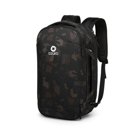 Ozuko 9216 Large Capacity Male Waterproof Business Outdoor Travel Shoulder Backpack Size: Large, 20 Inch