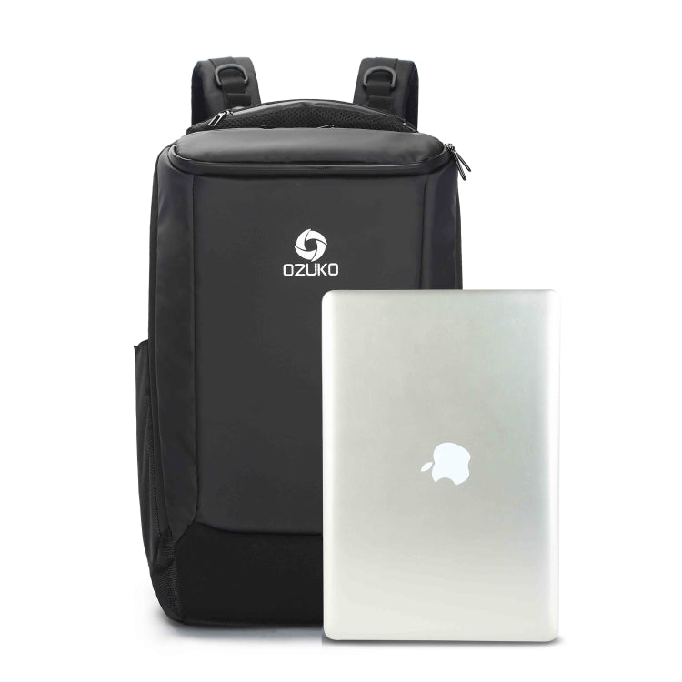 Ozuko 9060 Large Capacity Waterproof USB Outdoor Shoulder Backpack, Size: Small, 30x15x50cm