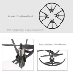 4 PCS Propeller Protective Covers for DJI TELLO Drone, For DJI TELLO Propeller Protective Covers