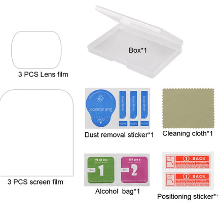 6 PCS HD Lens Protector + Screen Film for DJI OSMO Pocket Gimbal