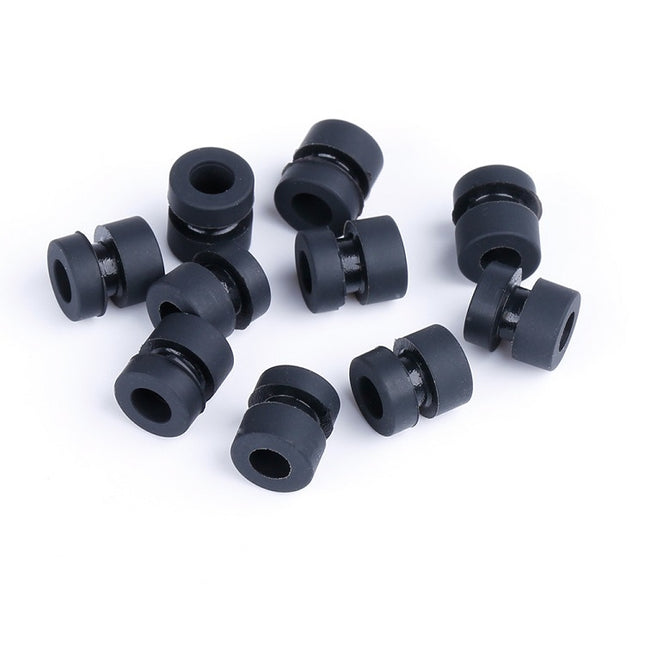 5 Packs / 100pcs iFlight M3 Damping Rubber Column Shock-absorbing Ball Shock Damping Ball for REVO Bee32 F4/F3 Flight Control Fly Tower FPV RC, M3