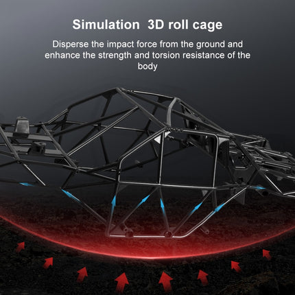 FY-08 Brushless Version 2.4G Remote Control Off-road Vehicle 1:12 Four-wheel Drive Short Truck High-speed Remote Control Car, EU Plug