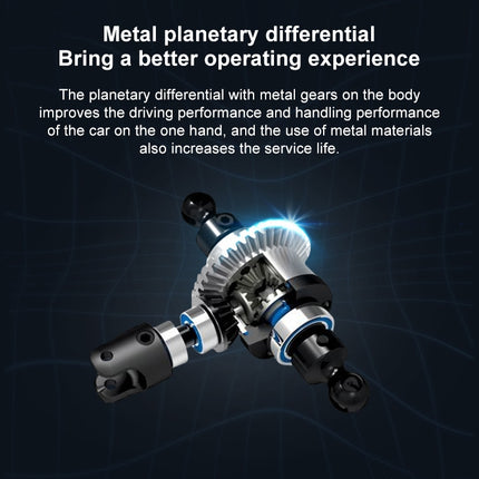 FY-08 Brushless Version 2.4G Remote Control Off-road Vehicle 1:12 Four-wheel Drive Short Truck High-speed Remote Control Car, EU Plug