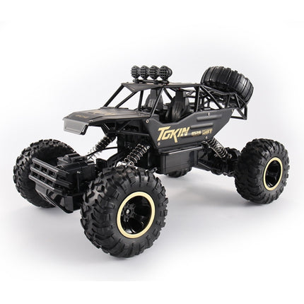 HD6026 1:12 Large Alloy Climbing Car Mountain Cross-country Four-wheel Drive Remote Control Car Toy, Size: 37cm, HD6026 1:12(Silver), HD6026 1:12(Black), 6255 2.4GHz 1:16(Green), HD6026 1:12(Gold), HD6026 1:12(Red)