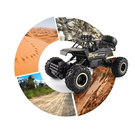 HD6026 1:12 Large Alloy Climbing Car Mountain Cross-country Four-wheel Drive Remote Control Car Toy, Size: 37cm