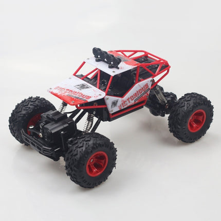 HD6026 1:16 Large Alloy Climbing Car Mountain Cross-country Four-wheel Drive Remote Control Car Toy, Size: 28cm, HD6026 1:16(Black), HD6026 1:16(Blue), HD6026 1:16(Red), HD6026 1:16(Silver)