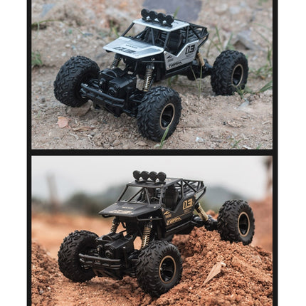 HD6026 1:16 Large Alloy Climbing Car Mountain Cross-country Four-wheel Drive Remote Control Car Toy, Size: 28cm, HD6026 1:16(Black), HD6026 1:16(Blue), HD6026 1:16(Red), HD6026 1:16(Silver)