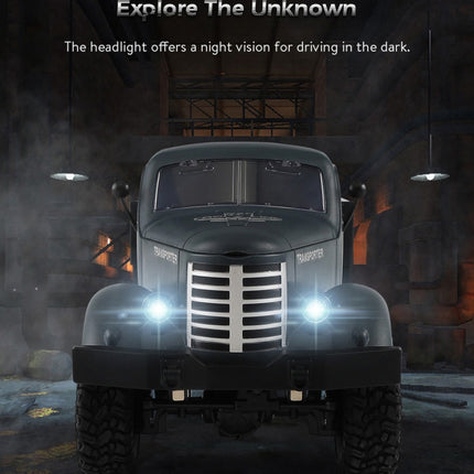 JJR/C Q60 Transporter-1 Full Body 1:16 Mini 2.4GHz RC 6WD Tracked Off-Road Military Truck Car Toy