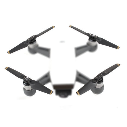 2 Pairs 4730F Foldable Quick-Release CW / CCW Propellers for DJI Spark, For DJI Spark Gold