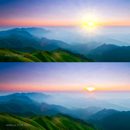 4 in 1 HD Drone Star Effect + ND2 + ND4 + CPL Lens Filter Kits for DJI Phantom 4 Pro, Star Effect + ND2 + ND4 + CPL