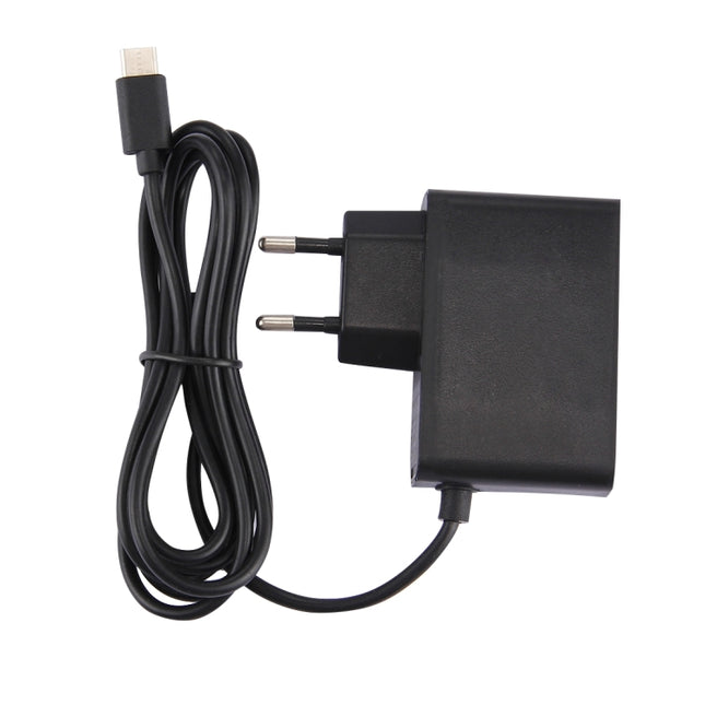 For Nintendo Switch NS Game Console Wall Adapter Charger Charger Adapter Charging Power, DC 5V, Cable Length: 1.5m, EU Plug(Black), For Switch  NS EU Plug