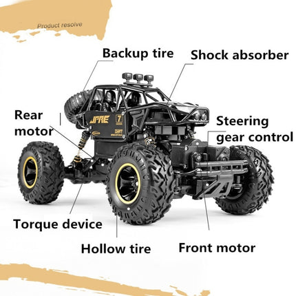 HD6241 1:16 Mountain-climbing Four-wheel Children Remote-controlled Off-road Vehicle Toy